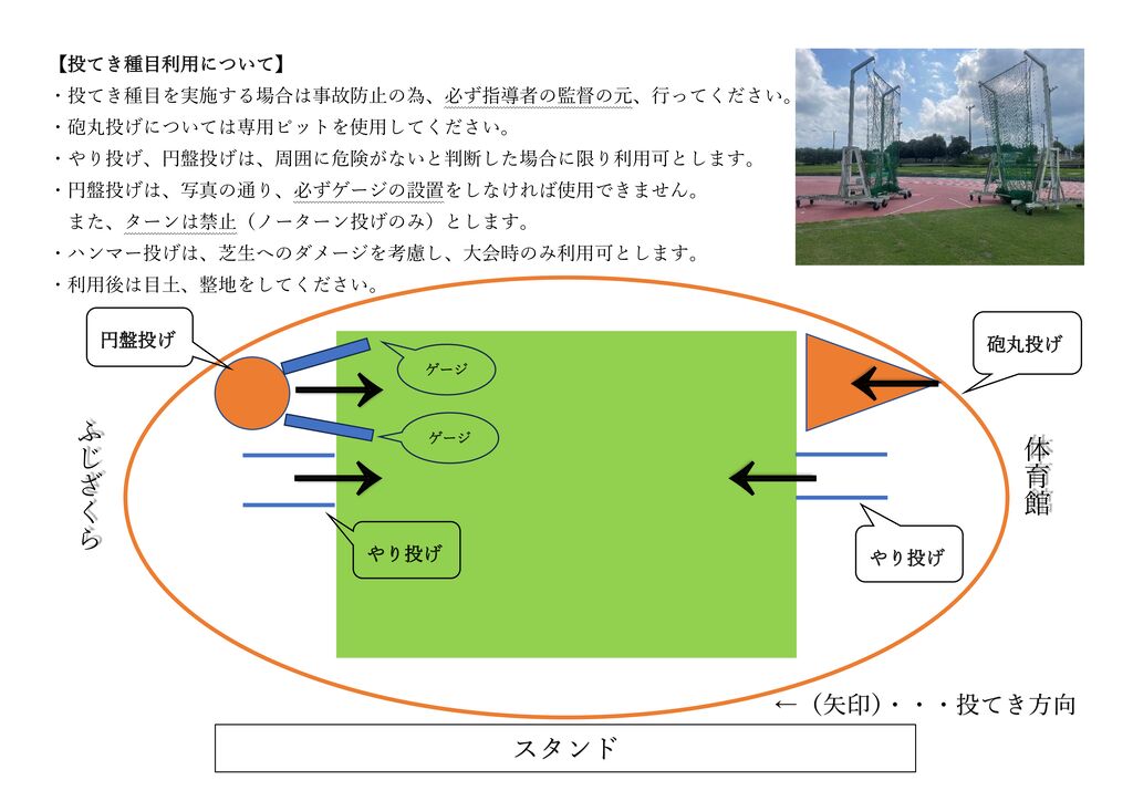 陸　投てき練習のサムネイル